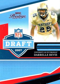 2007 Playoff Prestige - NFL Draft #NFLD-36 Darrelle Revis Front