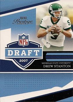 2007 Playoff Prestige - NFL Draft #NFLD-4 Drew Stanton Front