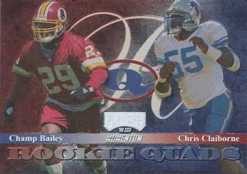 1999 Playoff Momentum SSD - Rookie Quads #RQ-4 Champ Bailey / Chris Claiborne / Chris McAlister / Anthony McFarland Front