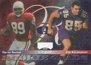 1999 Playoff Momentum SSD - Rookie Quads #RQ-5 David Boston / Jim Kleinsasser / Karsten Bailey / Brandon Stokley Front
