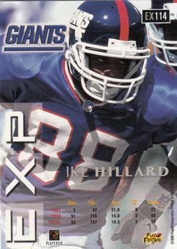 1999 Playoff Prestige EXP #EX114 Ike Hilliard Back