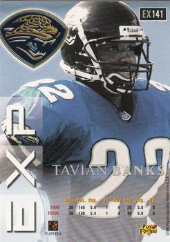 1999 Playoff Prestige EXP #EX141 Tavian Banks Back