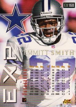 1999 Playoff Prestige EXP #EX168 Emmitt Smith Back