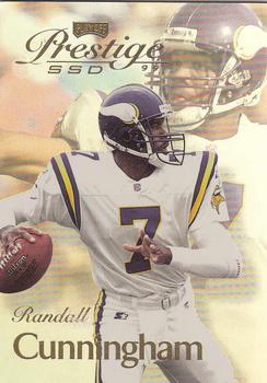 1999 Playoff Prestige SSD #B071 Randall Cunningham Front