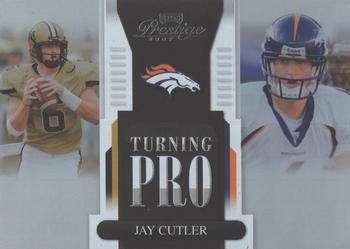 2007 Playoff Prestige - Turning Pro Foil #TP-1 Jay Cutler Front