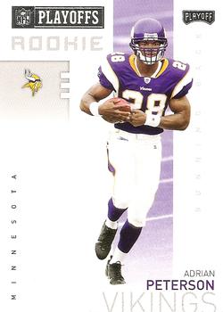 2007 Playoff NFL Playoffs Preview #P-2 Adrian Peterson Front
