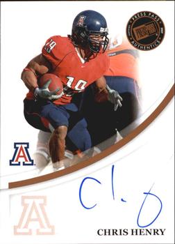 2007 Press Pass - Autographs Bronze #NNO Chris Henry Front