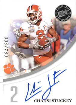 2007 Press Pass - Autographs Silver #NNO Chansi Stuckey Front