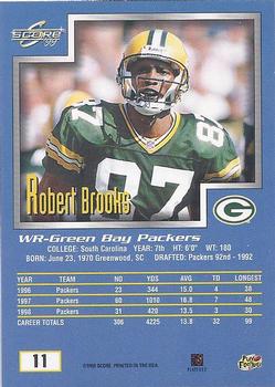 1999 Score #11 Robert Brooks Back