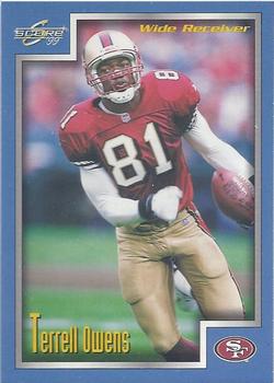 1999 Score #73 Terrell Owens Front