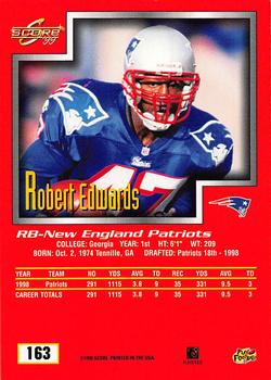 1999 Score #163 Robert Edwards Back