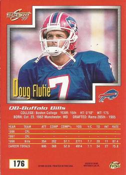 1999 Score #176 Doug Flutie Back
