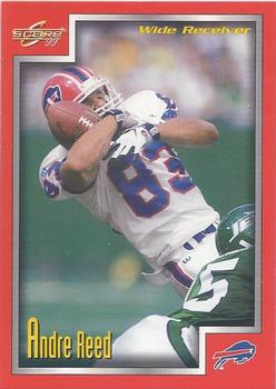 1999 Score #178 Andre Reed Front