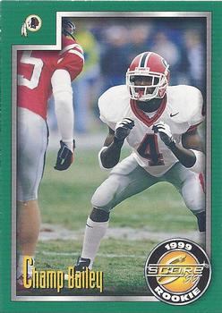 1999 Score #228 Champ Bailey Front