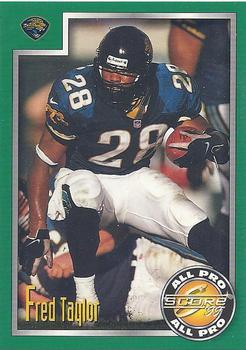 1999 Score #264 Fred Taylor Front