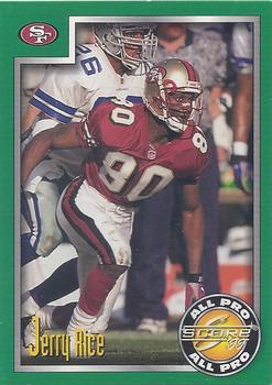 1999 Score #266 Jerry Rice Front