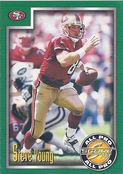 1999 Score #270 Steve Young Front