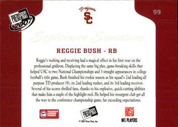 2007 Press Pass - Reflectors #99 Reggie Bush Back