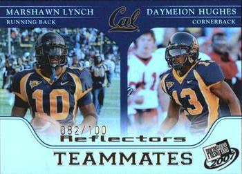 2007 Press Pass - Reflectors Proof #88 Marshawn Lynch / Daymeion Hughes Front