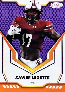 2024 SAGE HIT - Purple #144 Xavier Legette Front