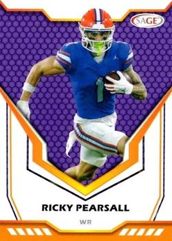 2024 SAGE HIT - Purple #189 Ricky Pearsall Front