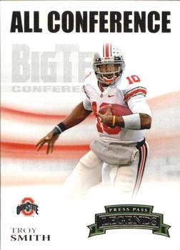 2007 Press Pass Legends - All Conference #15 Troy Smith Front