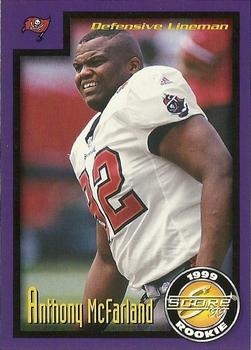 1999 Score Supplemental #S-63 Anthony McFarland Front