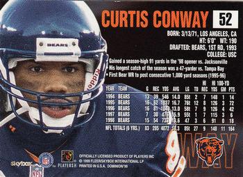 1999 SkyBox Dominion #52 Curtis Conway Back