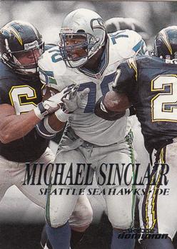 1999 SkyBox Dominion #78 Michael Sinclair Front