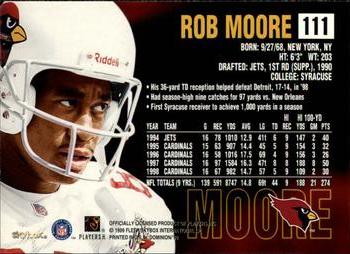1999 SkyBox Dominion #111 Rob Moore Back