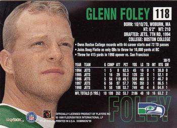 1999 SkyBox Dominion #118 Glenn Foley Back