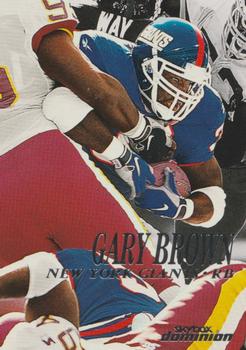 1999 SkyBox Dominion #133 Gary Brown Front