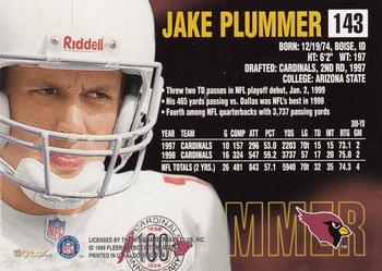 1999 SkyBox Dominion #143 Jake Plummer Back