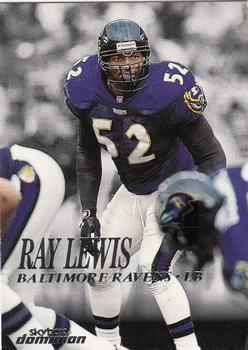 1999 SkyBox Dominion #163 Ray Lewis Front