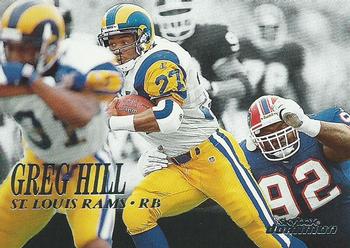 1999 SkyBox Dominion #175 Greg Hill Front