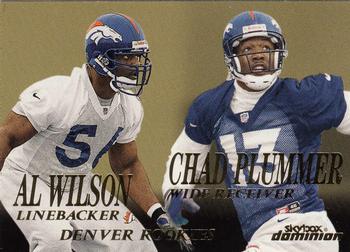 1999 SkyBox Dominion #225 Al Wilson / Chad Plummer Front