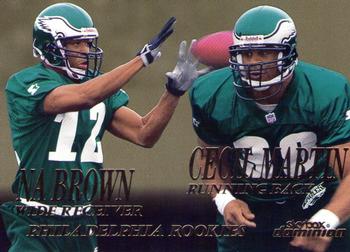 1999 SkyBox Dominion #231 Na Brown / Cecil Martin Front