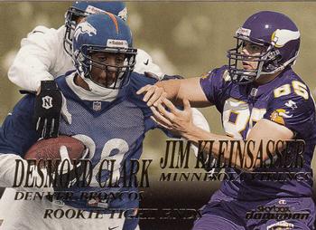 1999 SkyBox Dominion #244 Desmond Clark / Jim Kleinsasser Front