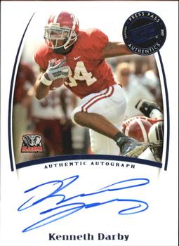 2007 Press Pass Legends - Autographs #NNO Kenneth Darby Front