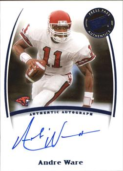 2007 Press Pass Legends - Autographs #NNO Andre Ware Front