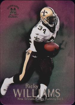 1999 SkyBox Molten Metal #127 Ricky Williams Front