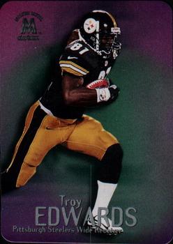 1999 SkyBox Molten Metal #144 Troy Edwards Front