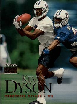 1999 SkyBox Premium #16 Kevin Dyson Front
