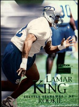 1999 SkyBox Premium #240 Lamar King Front