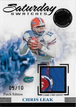 2007 Press Pass Legends - Saturday Swatches Patches #SS-CL Chris Leak Front