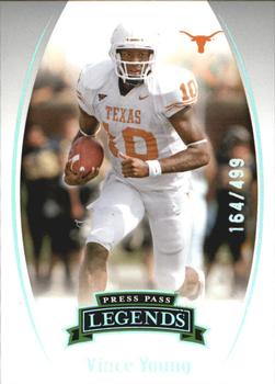 2007 Press Pass Legends - Silver #S-58 Vince Young Front