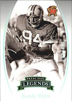 2007 Press Pass Legends - Silver #S-78 Randy White Front