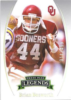 2007 Press Pass Legends - Silver #S-92 Brian Bosworth Front