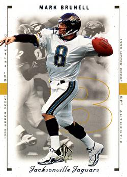 1999 SP Authentic #38 Mark Brunell Front