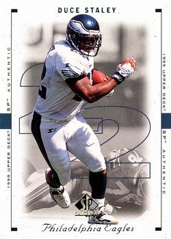 1999 SP Authentic #65 Duce Staley Front
